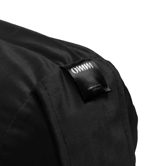 Yoga Bolster Roller Omm Yoga Black