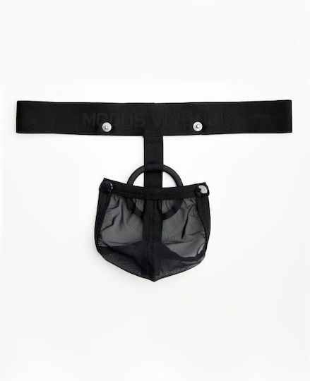 Modus Vivendi Herren Sexy String Schwarz