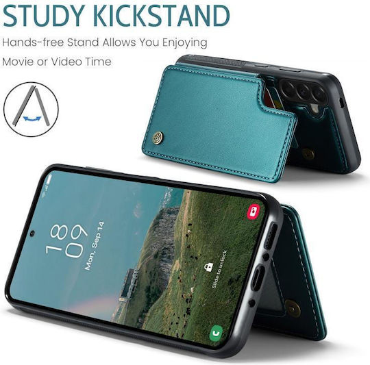 Caseme Wallet Leder / Synthetisches Leder Grün (Galaxy A37Nokia C22)