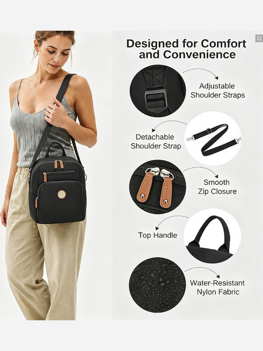Miss Lulu Backpack Black