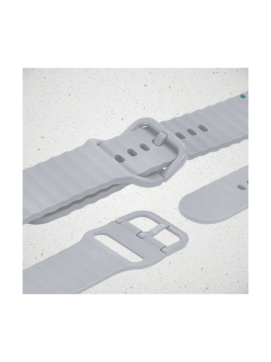Mobilize Tragbare Bänder Silikons Grau (Apple Watch Series 42/44/45/49 Mm)