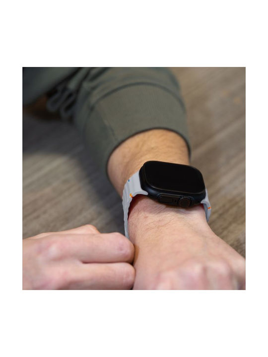 Mobilize Tragbare Bänder Silikons Grau (Apple Watch Series 42/44/45/49 Mm)