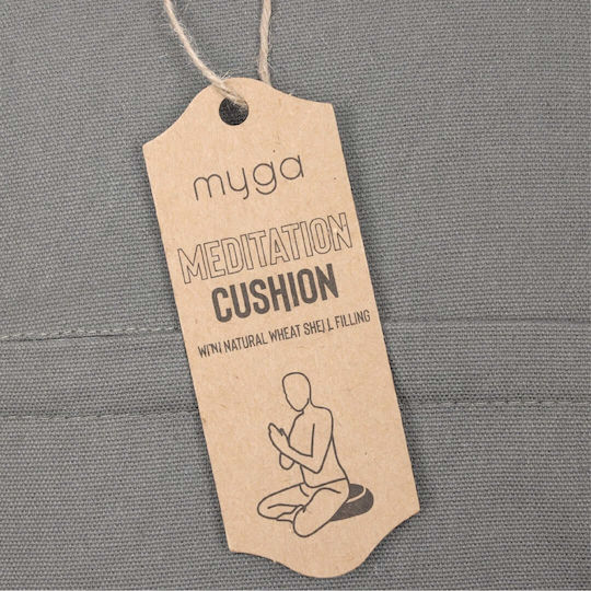 Zafu Meditation Cushion Myga Gray