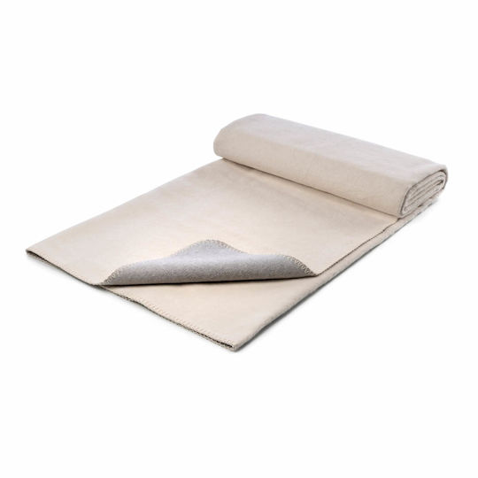 Kurma Yoga Blanket White