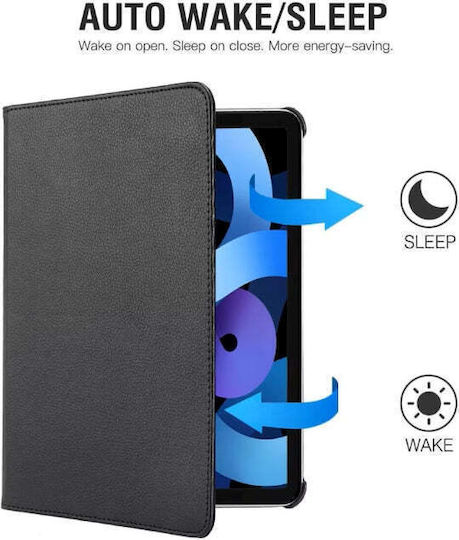 Flip Cover Rotating Durable Black (Ipad A16 11th Gen, Ipad 10.9" 10th Gen)