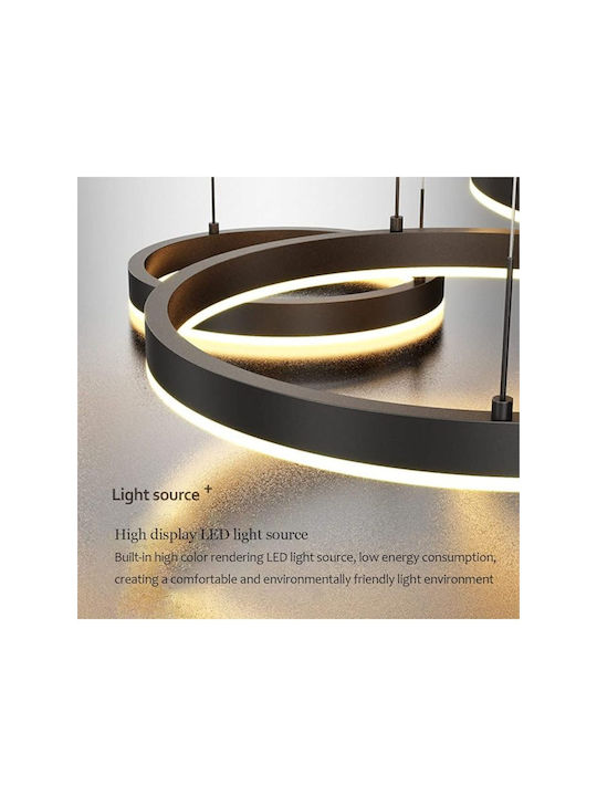 Jiju Lumini Suspendate Auriu LED