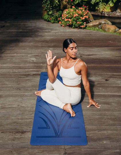 Yoga Design Lab Матрак За Фитнес Yoga Син (180x61см)