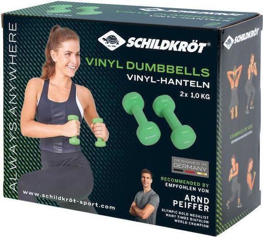 Schildkrot Set De Haltere Din Vinil 2 x 1kg