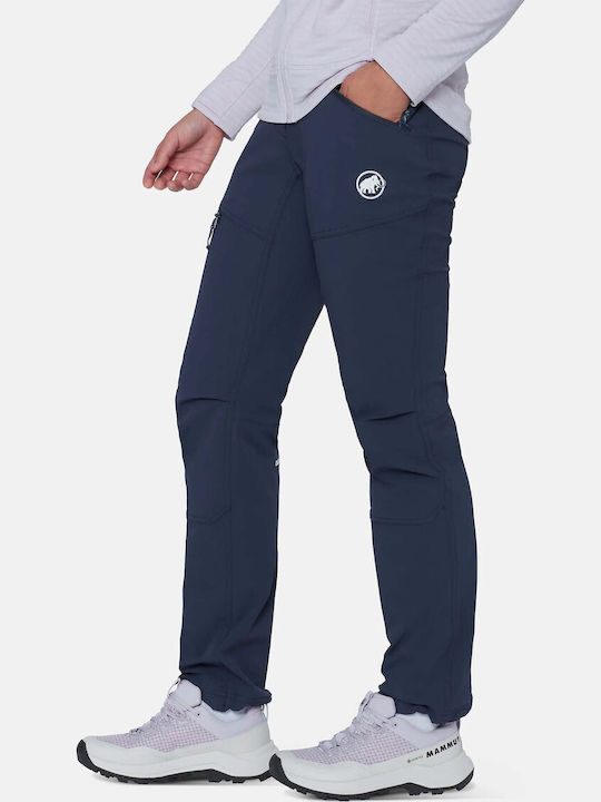 Mammut Damen Lang Bergsteigerhose Blau