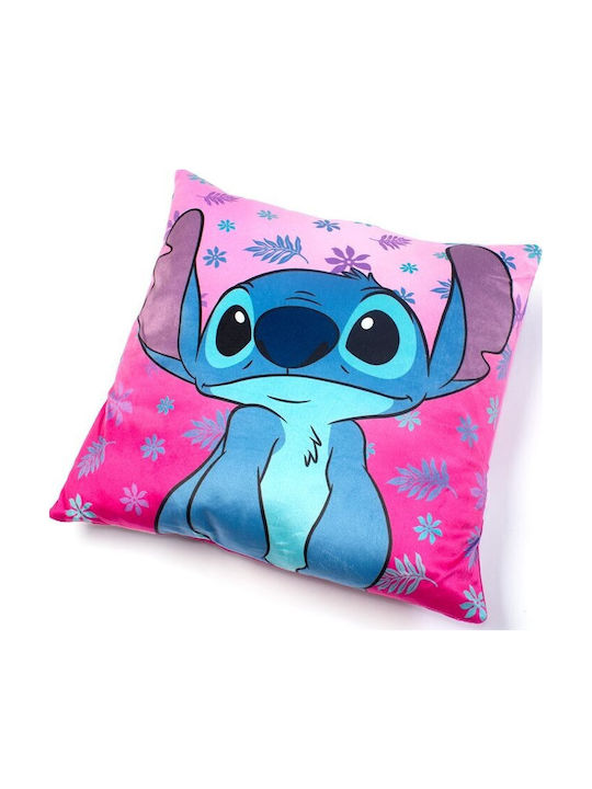 Dimcol Kids Decorative Pillow Case Stitch Fuchsia 38x38cm