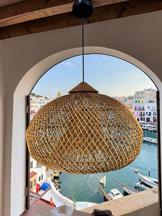 Epiplo-Fos Κρεμαστό Φωτιστικό Boho με Ντουί E27 50x50x40εκ.