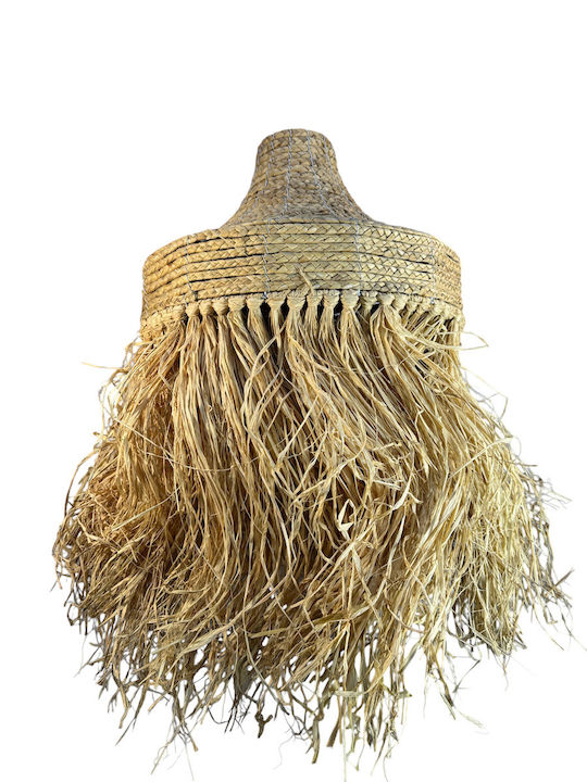 Epiplo-Fos Boho Deckenleuchte mit Lampenbirnensockel E27 50x50x80cm