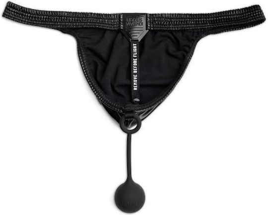Modus Vivendi Ανδρικό Sexy String Μαύρο
