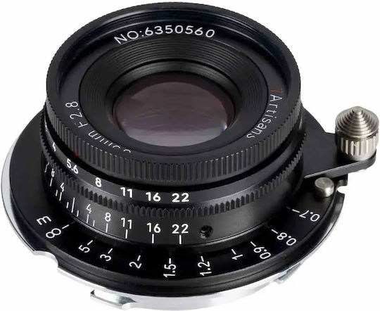 7artisans Full Frame Camera Lens M35mm f/2.8 Fixed for Leica M Mount Black