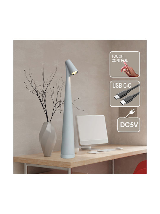 Lightex Decorative LED Table Lamp Warm to Cool White 5x5x35cm