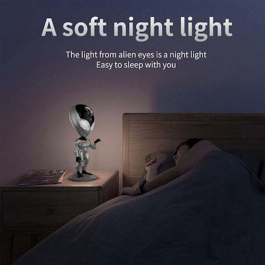 GloboStar Projector Διακοσμητικό Φωτιστικό Galaxy LED RGB 12.5x12.5x31εκ.