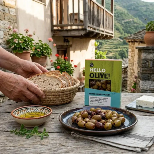 Hello Olive Маслини Смесени Оливи 200gr
