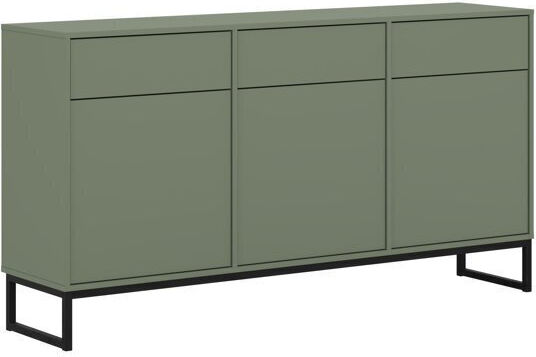 Μπουφές Maravio 103 από Ξύλο & Μέταλλο με Συρτάρια 157x37x83cm