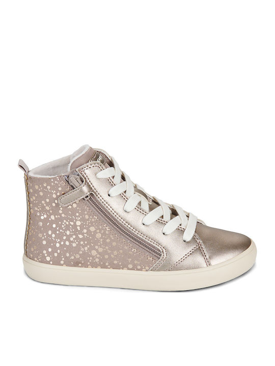 J Gisli Kids Sneakers High Anatomic Gold