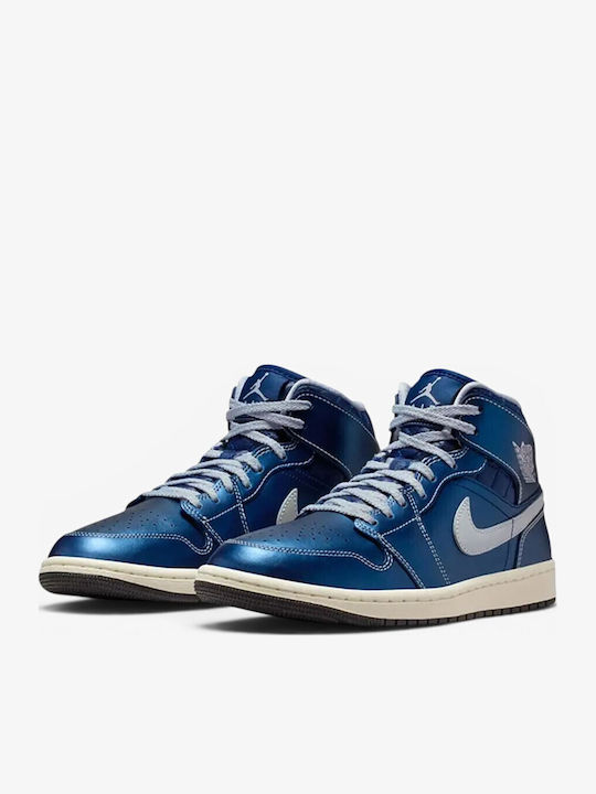 Air Jordan 1 Дамски Високи Сини