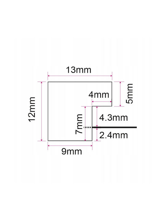 Focus Ivy Plastic Photo Frame With Black Frame