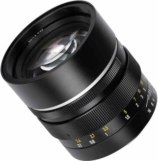 7artisans Crop Camera Lens MF 50mm f/1.2 M43 Macro Black