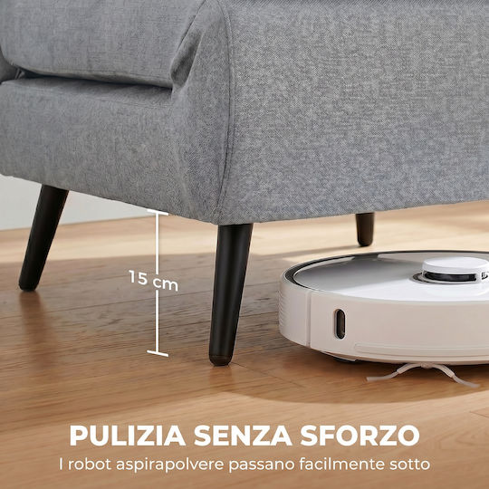 Armchair Bed Light Grey 75x88x78cm