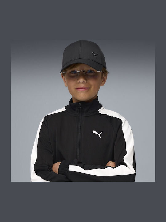 PUMA Kids' Fabric Hat Metal Puma Black