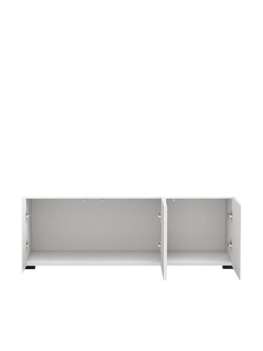 Έπιπλο Τηλεόρασης Argyll Λευκό Μ116xΠ40xΥ41cm
