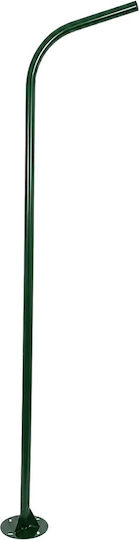 Globostar Urbano-280 Glb-000-0012 Metal Galvanized Lighting Pole Solar Street Light Outdoor Ral 6009 Cypress Matte W84 X D25 X H280cm Glb-000-0012
