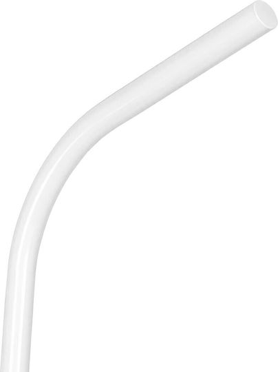 Globostar Urbano-280 Glb-000-0010 Galvanized Metal Lighting Pole Solar Street Light Outdoor Ral 9016 Matte White M84 X W25 X H280cm Glb-000-0010