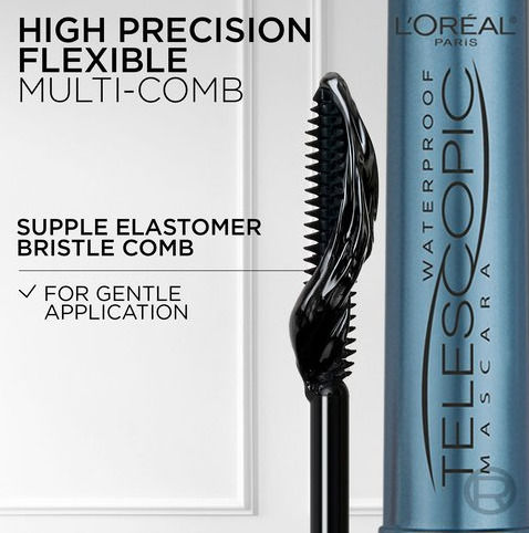 L'Oreal Paris Telescopic Lengthening Mascara Waterproof Black 10ml