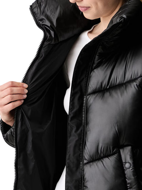 Дамско Puffer Яке за Зима Mck/metlc Blk