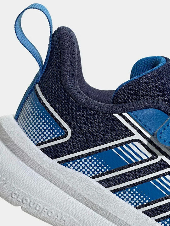 Tensaur Run 4.0 Kinder Sportschuhe Laufen mit Bügel- und Schleifenverschluss Marineblau