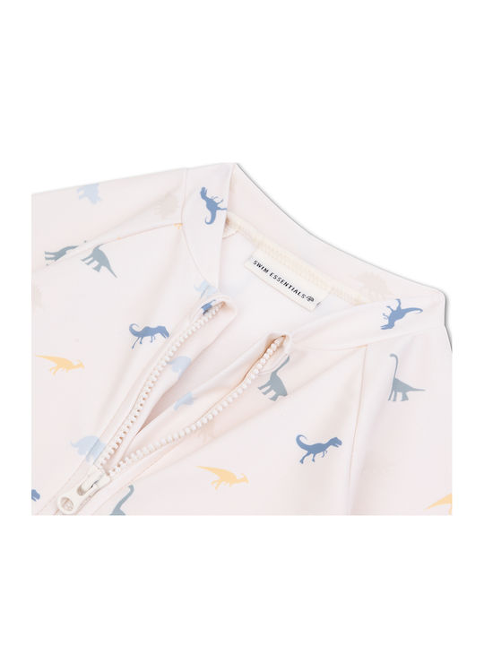 Swim Essentials Kinder Badebekleidung Einteilig Mit Langen Ärmeln Dino
