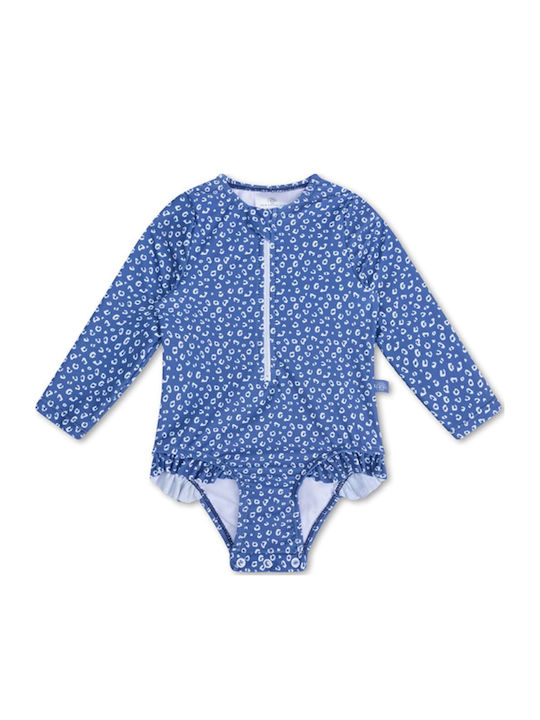 Swim Essentials Costum De Baie Pentru Copii Întreg Cu Mâneci Lungi Albastru Leopard Swim Essentials Costum De Baie Pentru Copii Întreg Cu Mâneci Lungi Albastru Leopard