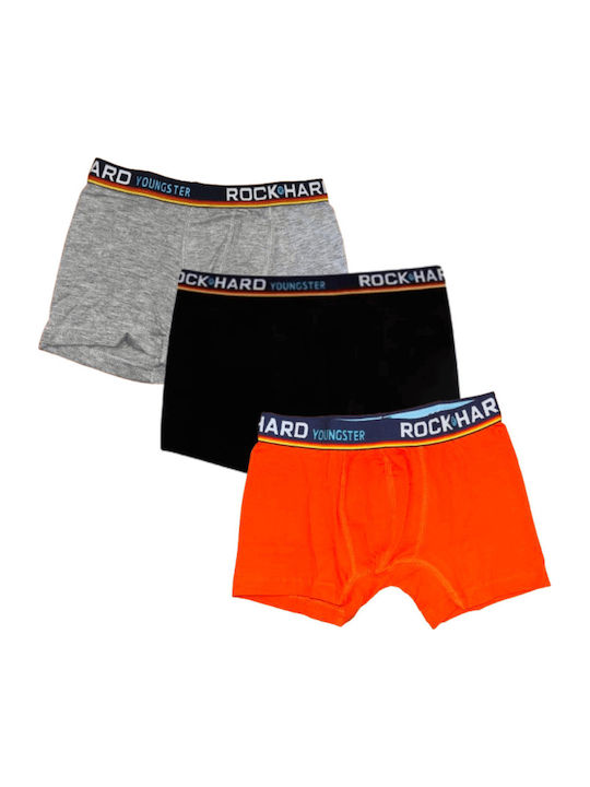 Kal-tsa Set Kids Boxers 3 Pieces Monochrome