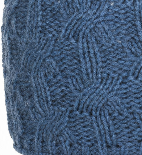Beanie Γυναικείος Σκούφος Πλεκτός σε Μπλε χρώμα