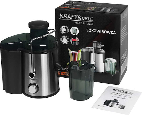 Kraft & Dele Storcător de fructe 1600W Gri