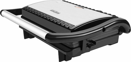 Kraft & Dele Τοστιέρα Γκριλιέρα 2400W Γκρι