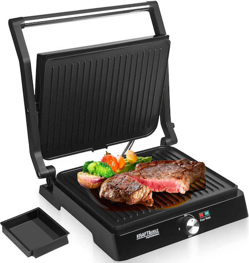 Kraft & Dele Сандвич мейкър Грил 2400W Сив