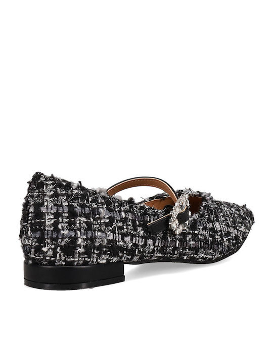 Pantofi cu toc cu Barete Negre
