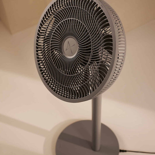 Duux Whisper Essence Ventilator Pe Piedestal 16W Diametru 34cm Cu Telecomandă Gri