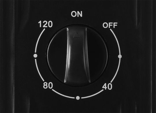 ECG Ventilator Tip Turn 50W Negru
