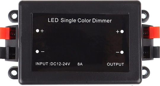 Vencore 6613-10001 RF Dimmer 12-24V Remote One Color Wireless RF Dimmer 12-24 Volt Controller Single Color 12 Volt 96 Watt & 24 Volt 192 Watt Maximum Load 6613-10001