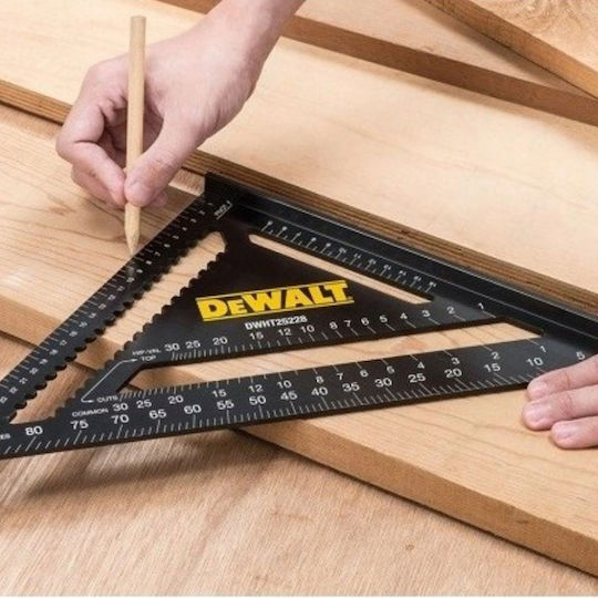 DEWALT Unghiometru Tâmplari Aluminiu de lungime 30cm