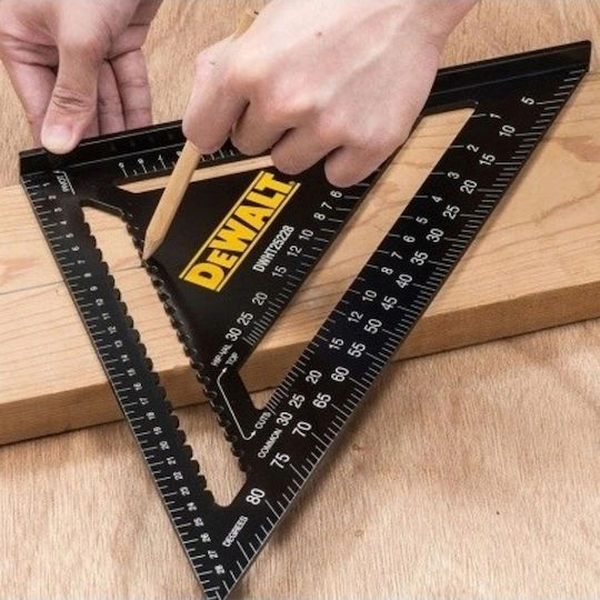 DEWALT Unghiometru Tâmplari Aluminiu de lungime 30cm