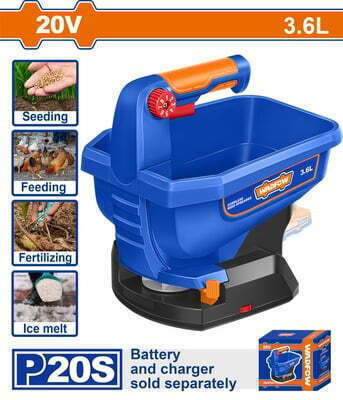 Wadfow Seed Spreader Bat Li-ion 20v Without Battery & Charger Wlss1520