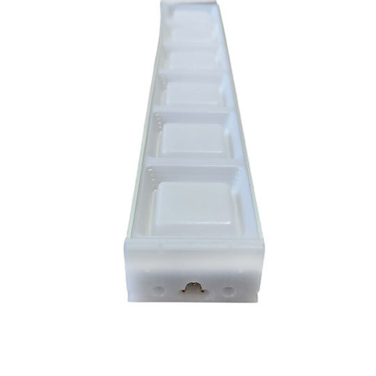 LED Linear Ceiling Light 100W Cold White 120cm