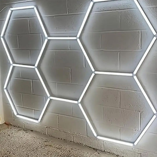 LED Corp de Iluminat Liniar De Plafon Alb Rece 44cm